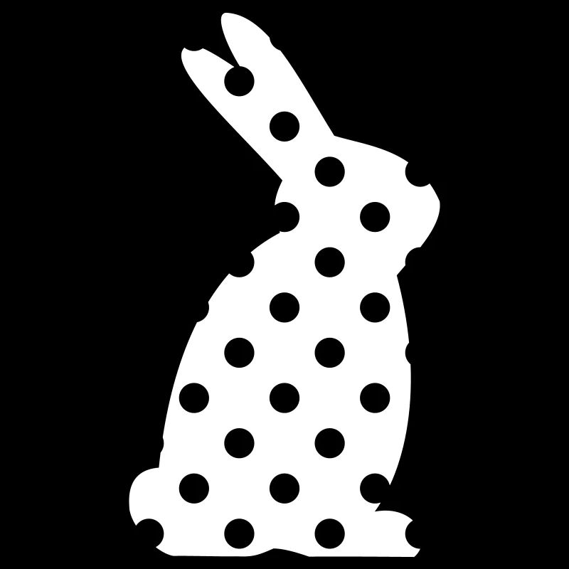 Cadeau de Pâques Bunny Dots