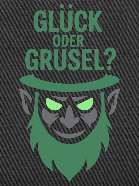 Glück oder Grusel Kobold-Motiv