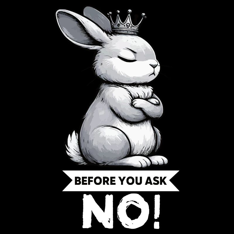 Avant que tu ne demandes à Rabbit Bunny Bunny Bunny Rongeur aux longues oreilles