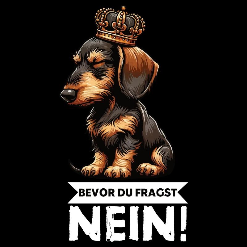 Bevor Du Fragst Nein Rauhaardackel Dackel Teckel