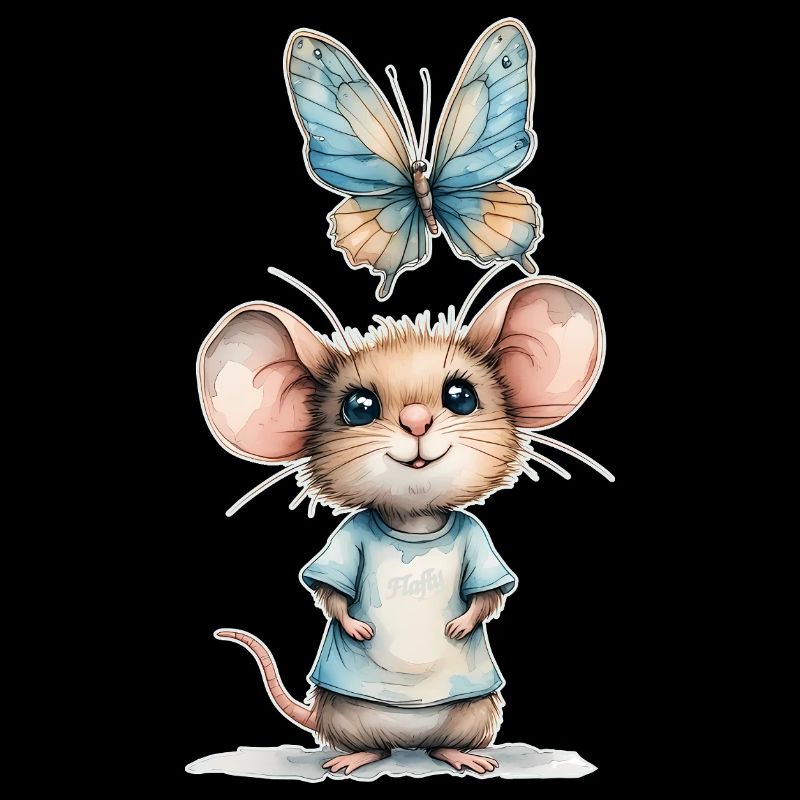 Whispers between the mouse and the butterfly 🐭 🦋