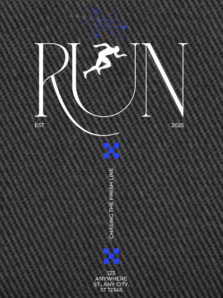 RUN Neon Runner Glyphs