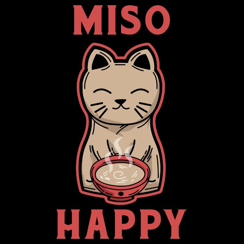 MISO Happy Japanese Cat