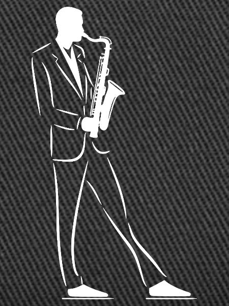 Saxophonist Sketch