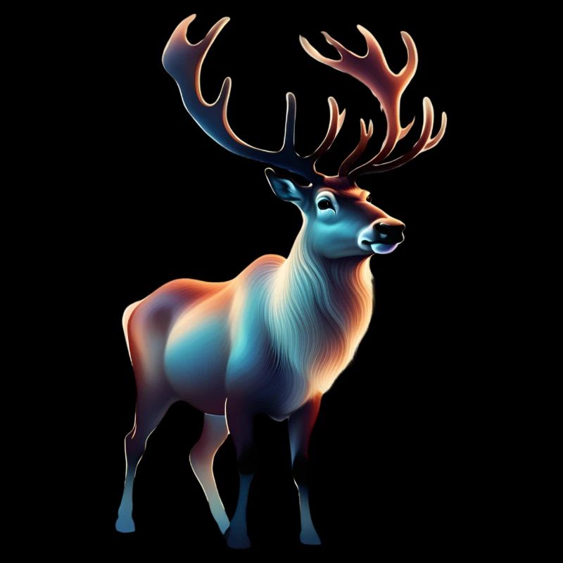 Cool looking reindeer design
