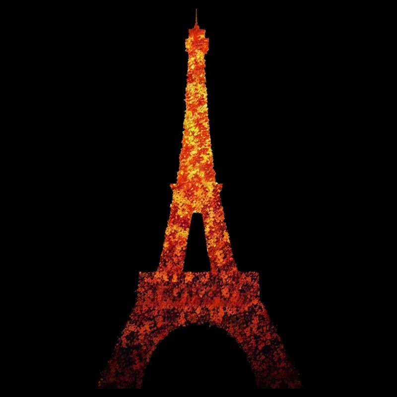 L’automne à Paris : la Tour Eiffel en feuillage d’automne