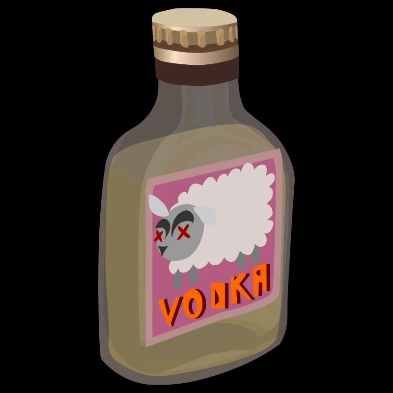 Wodkaflasche