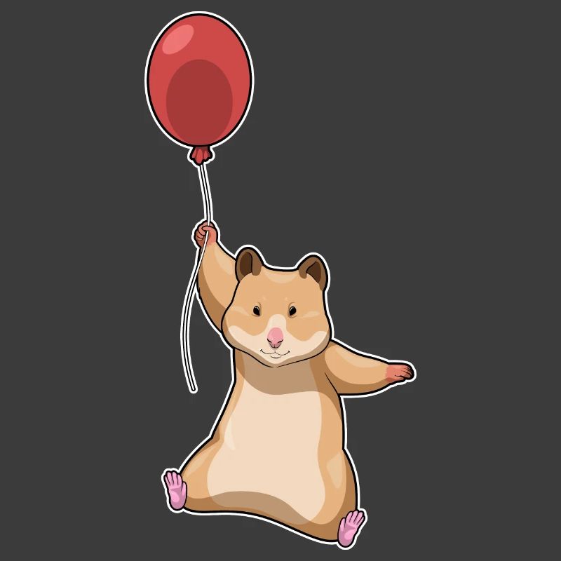 Hamster Luftballon