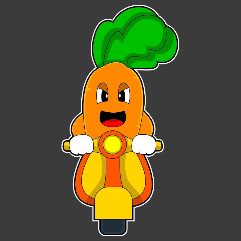 Karotte Motorroller