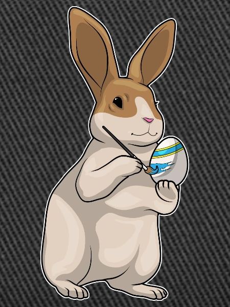 Hase Ostern Malen