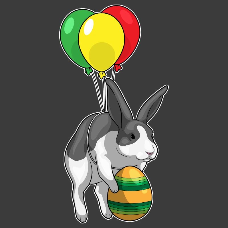 Bunny Easter Balloon