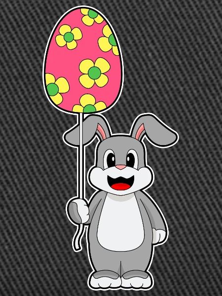Hase Ostern Luftballon