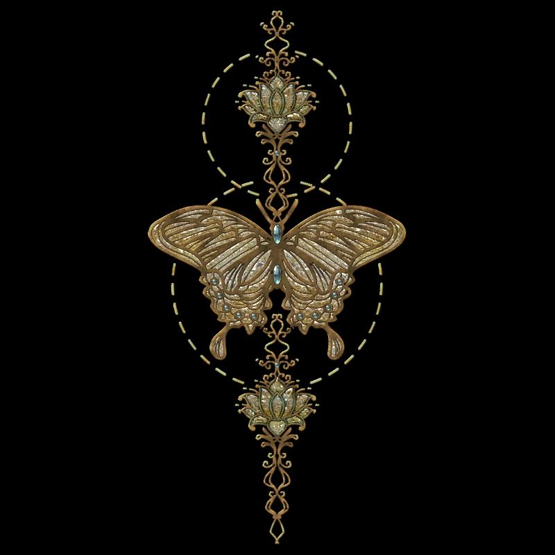 L’élégance du papillon.