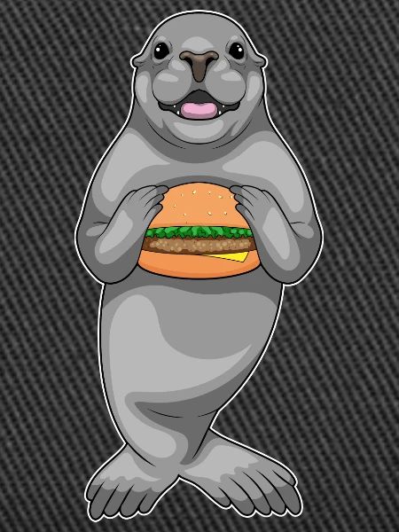 Seal Cheeseburger