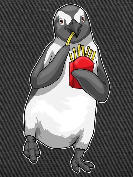 Penguin French fries