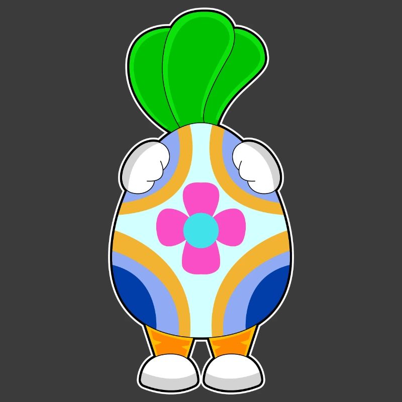 Carrot Easter Easter Egg