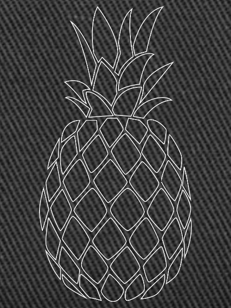 Pineapple white - Minimal Design