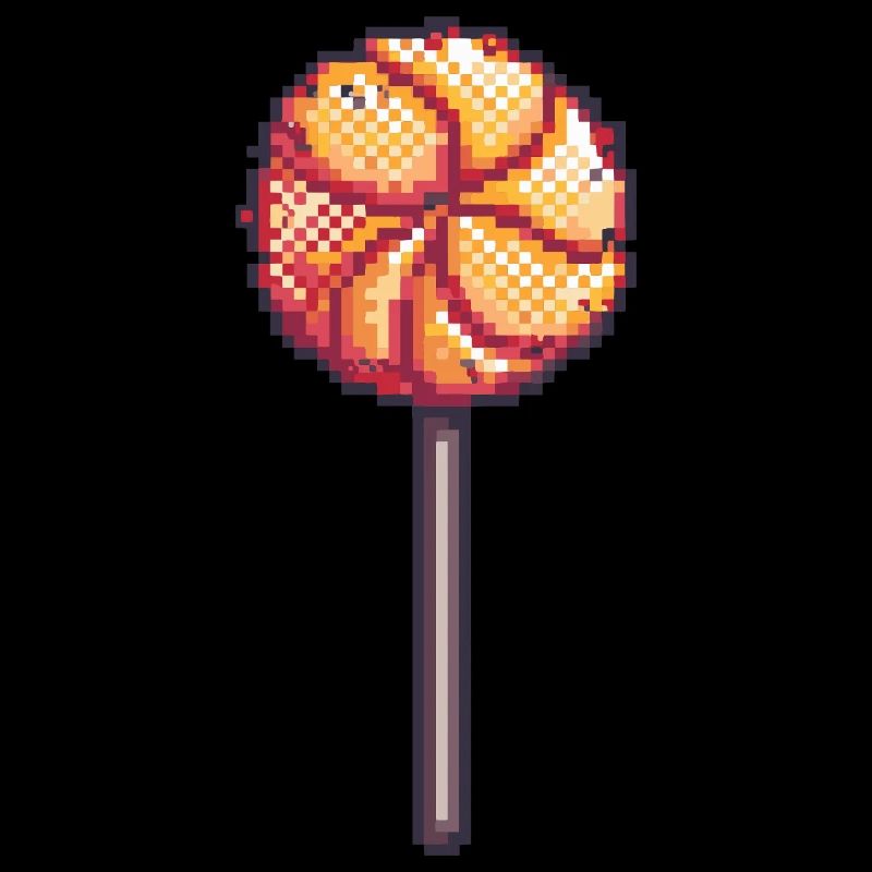 Suces pixel sur un bâton