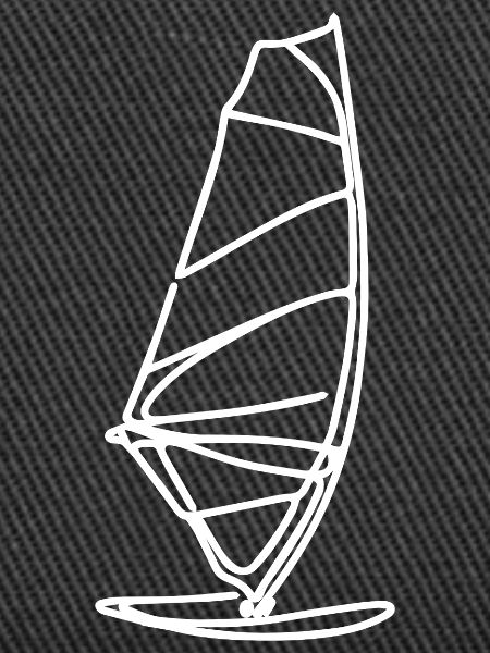 Windsurf Board Sketch