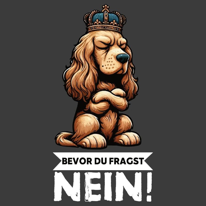 Bevor Du Fragst Cocker Spaniel Cockerhund 