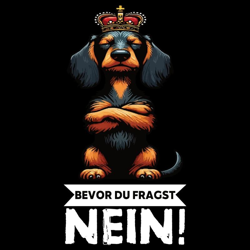 Bevor Du Fragst Nein Rauhaardackel Dackel Teckel