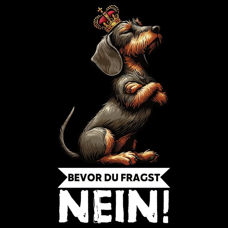 Bevor Du Fragst Nein Rauhaardackel Dackel Teckel