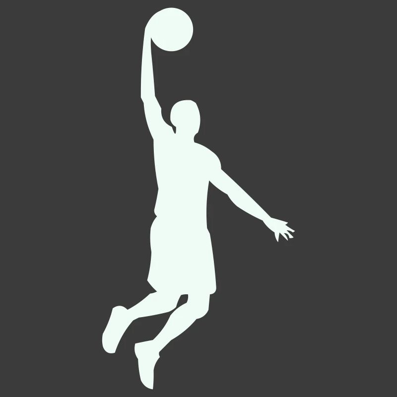 Silhouette de basket Dunning