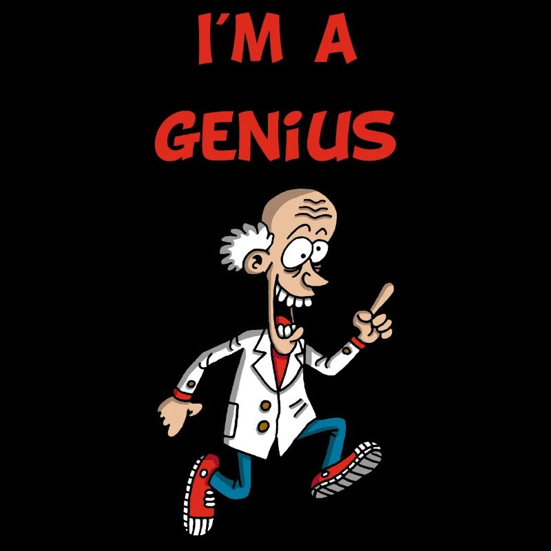 Ich bin ein Genie (Englisch)