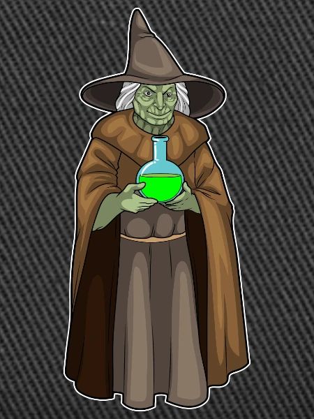 Witch Halloween Magic Potion