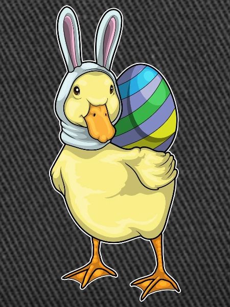 Duck Easter Bunny Ears