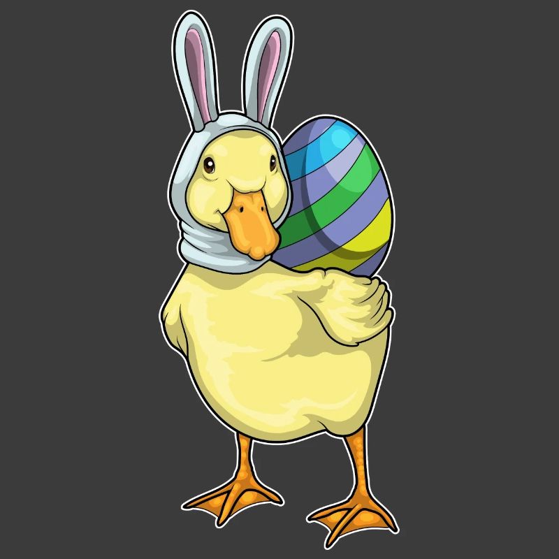 Duck Easter Bunny Ears