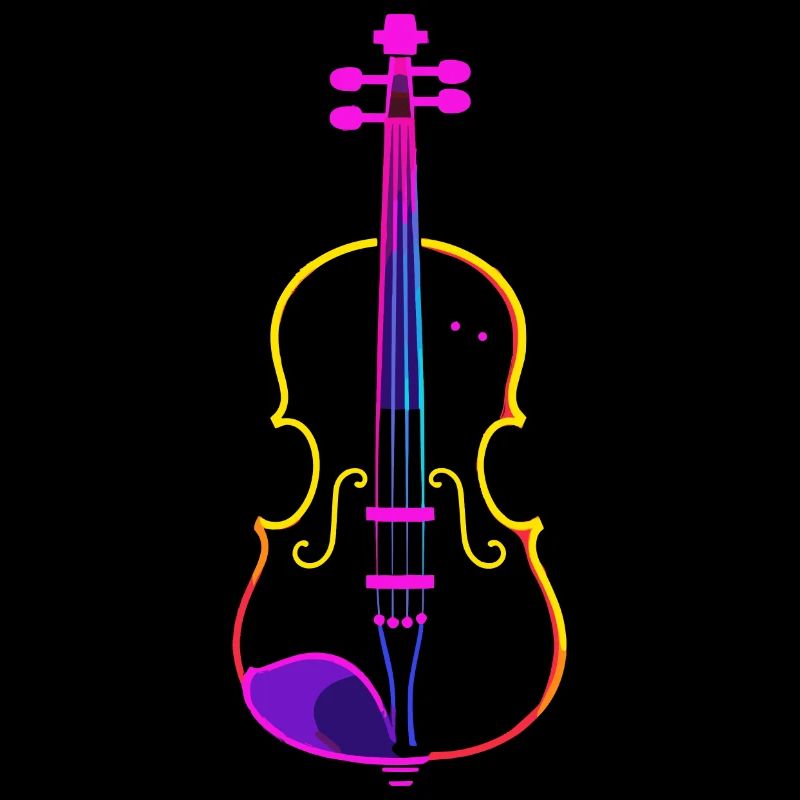 Violin Lineart