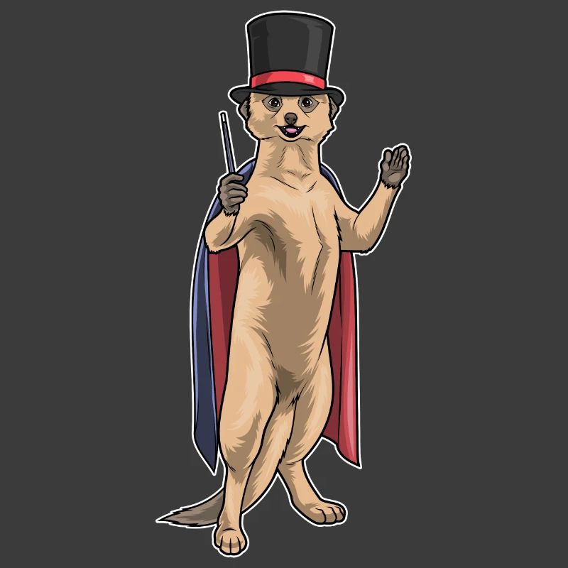 Meerkat Wizard Wand