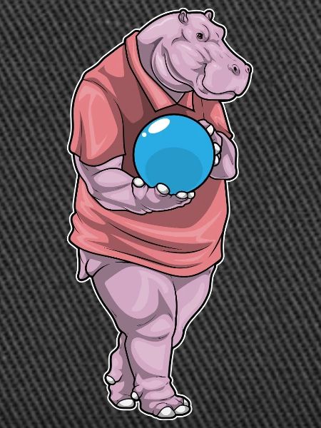 Hippo Bowling Bowling Ball