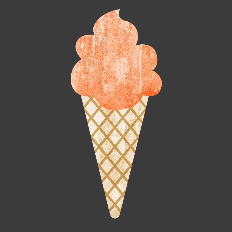 Eis Sommer Waffel Softeis Eiscreme süß fruchtig