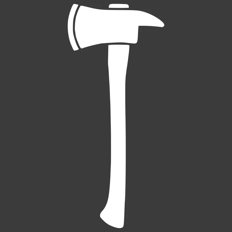 Firefighter Axe Hatchet Silhouette Vector