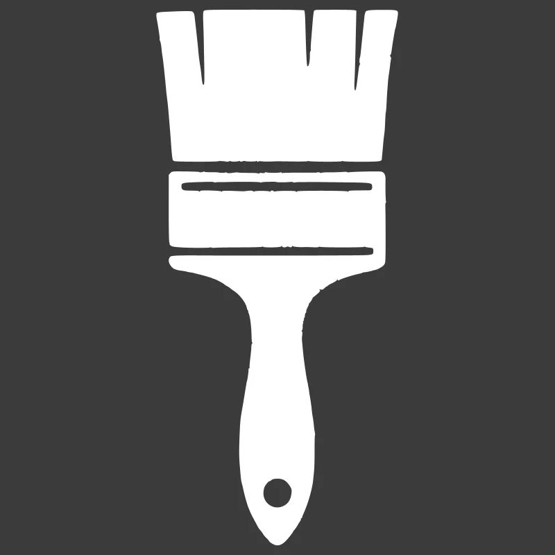 Painter Brush Icon Craft Vector