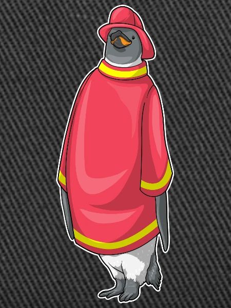 Penguin Firefighter Firefighter