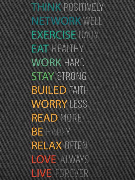 THINK POSITIVE