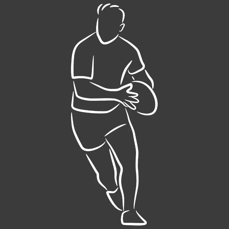 Rugby Drawing
