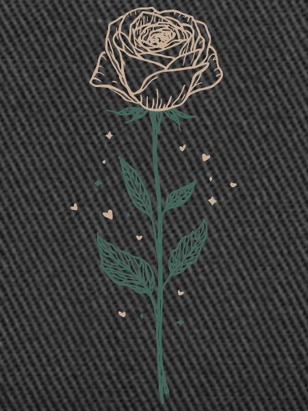 Elegant Rose Illustration