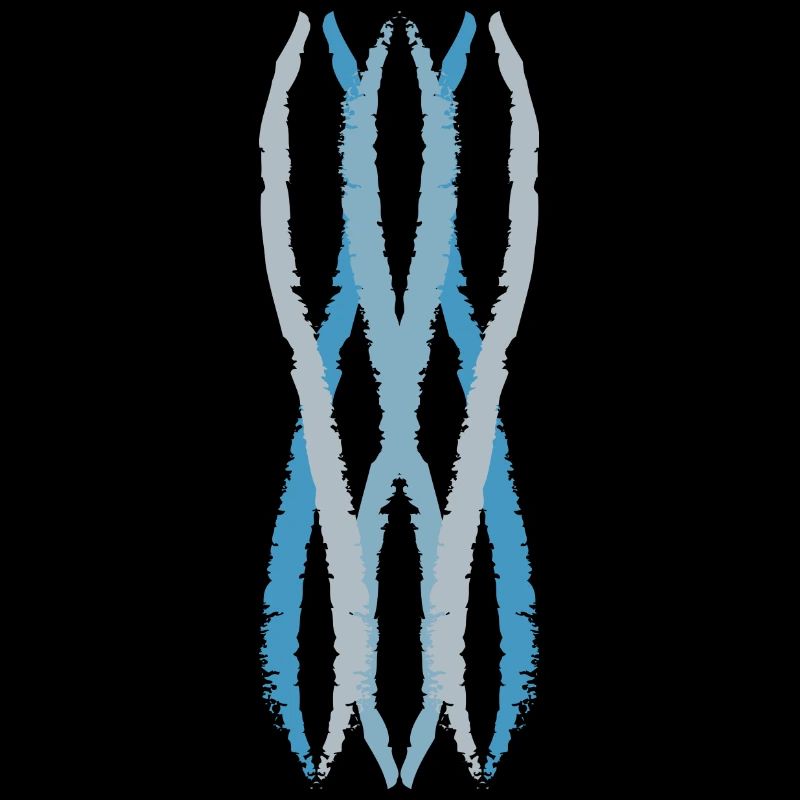 wave Art | blue-grey