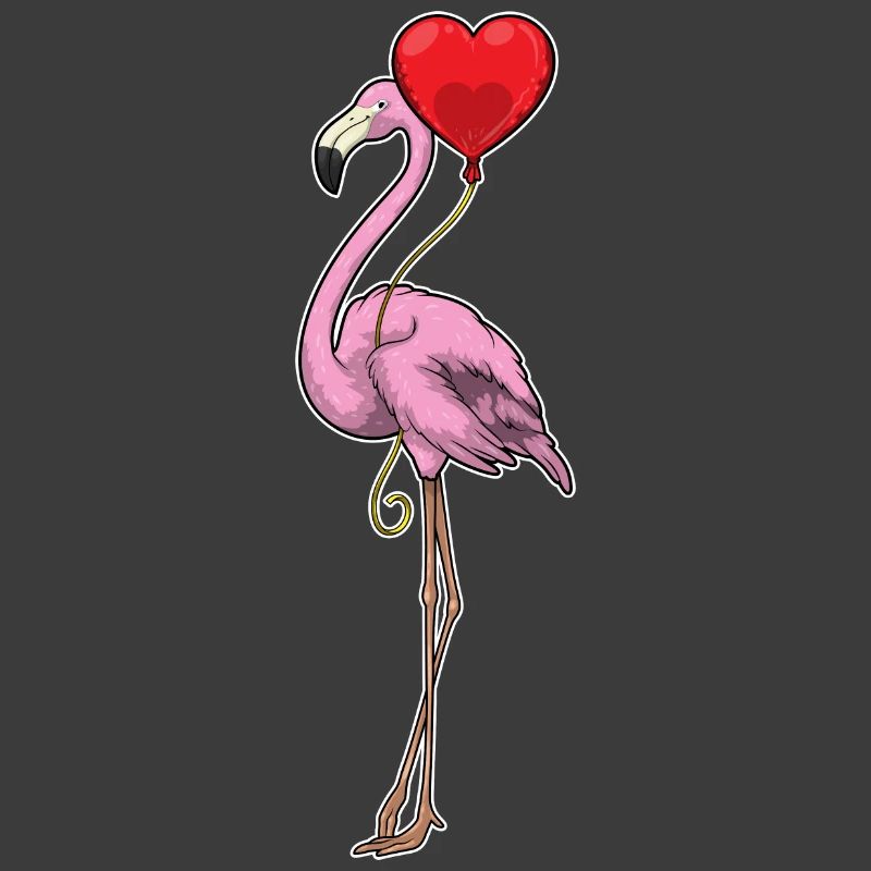Flamingo Luftballon