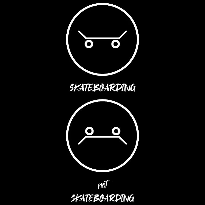 Skateboarding vs. Not Skateboarding