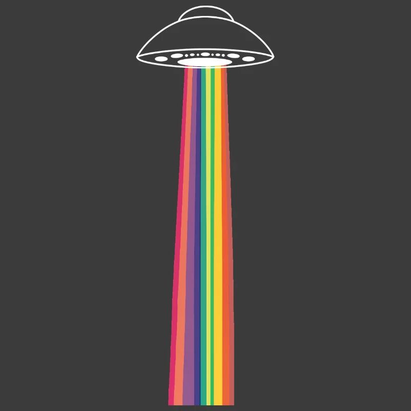 Rainbow ufo