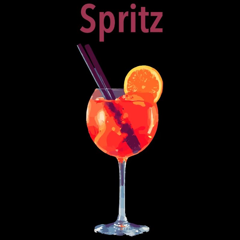 Spritz Glas Illustration