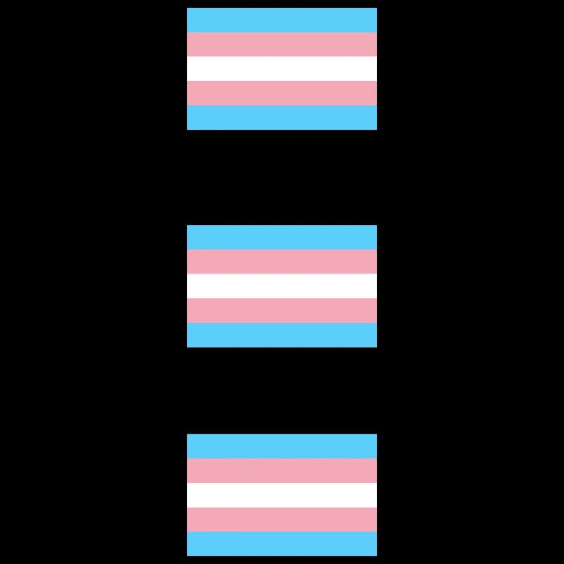 Trans Pride-Flaggen