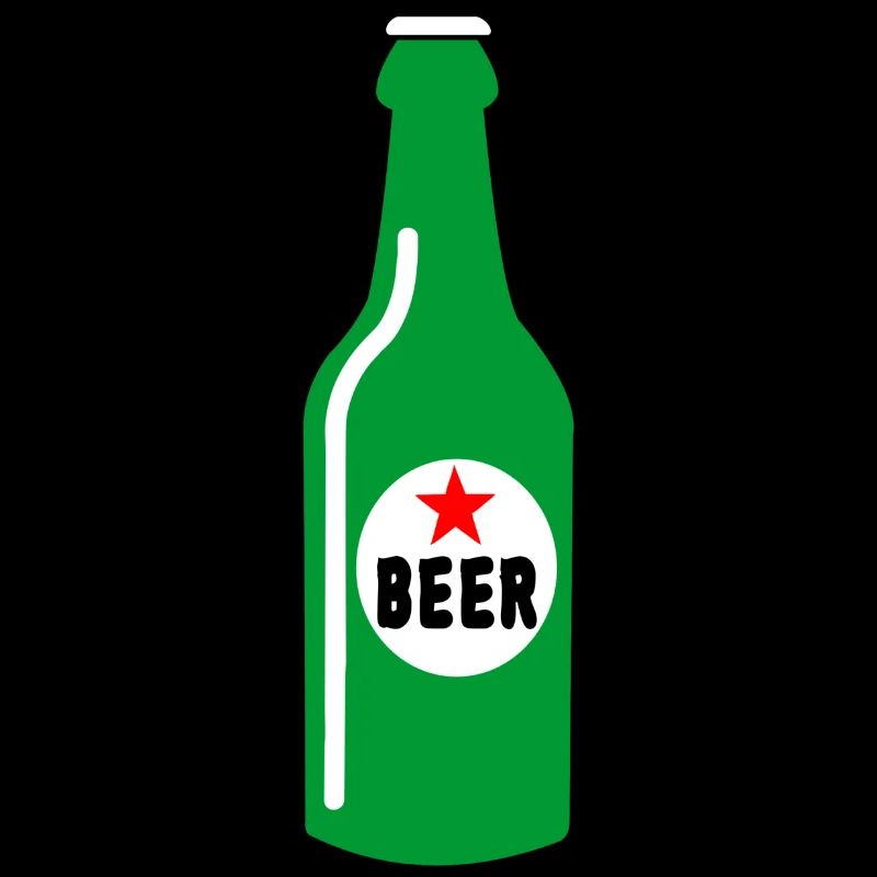 Grüne Flasche Bier