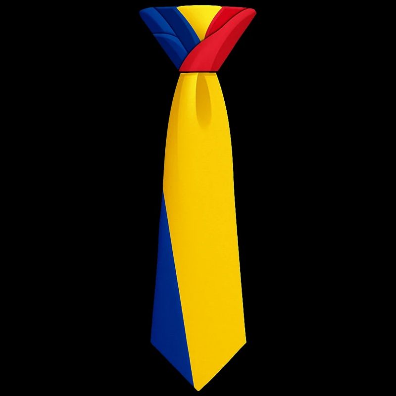Romania Tie – Flaggendesign