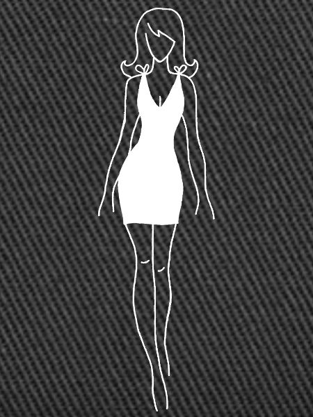 La robe blanche